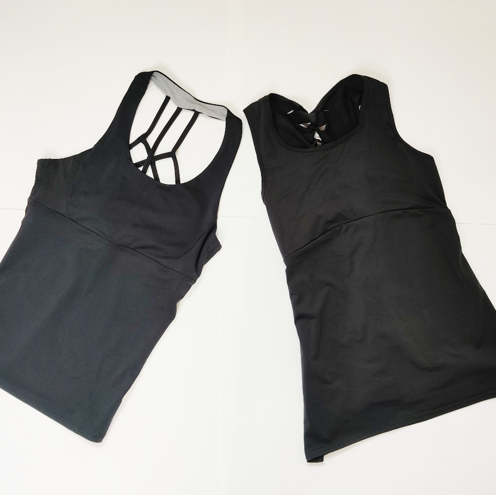 2 small athletic tanks
